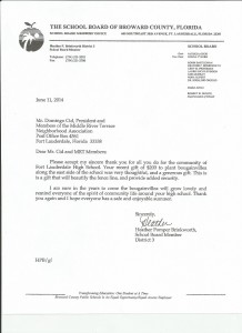 school board letter