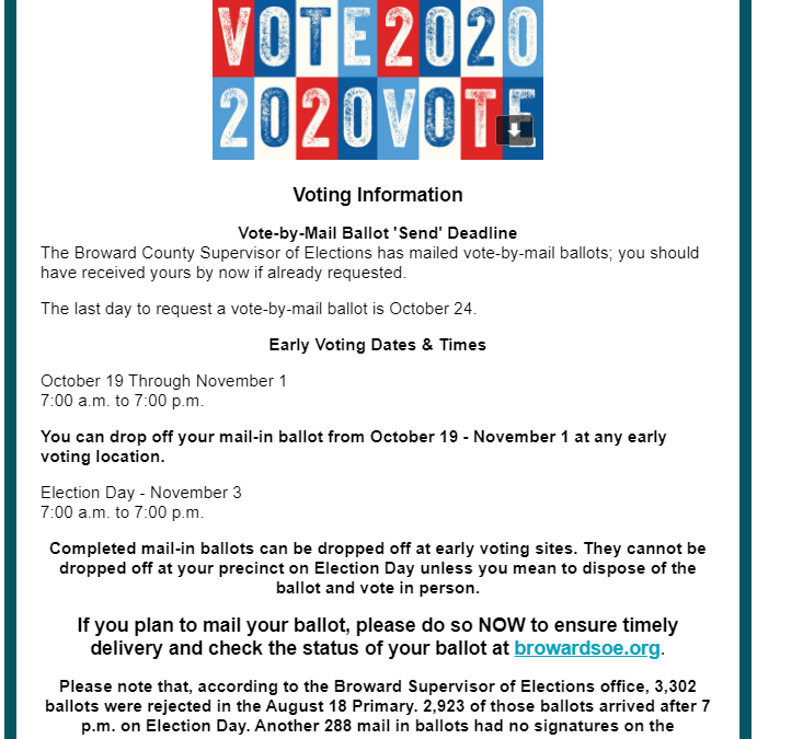 Make a Plan and VOTE!